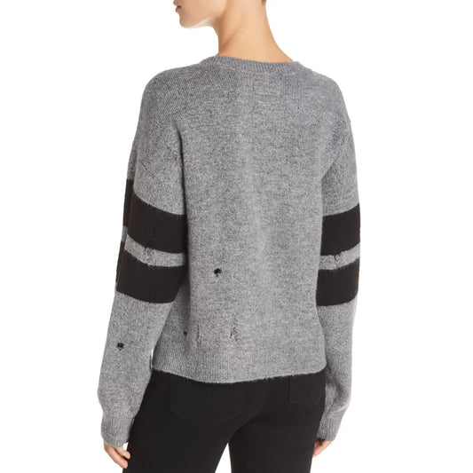 Current Elliott The Yates Distressed Sweater