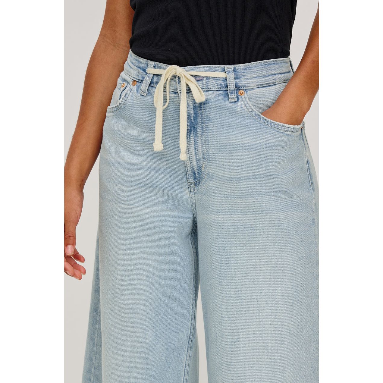Rails Angeleno Wide Leg Crop in Scuba