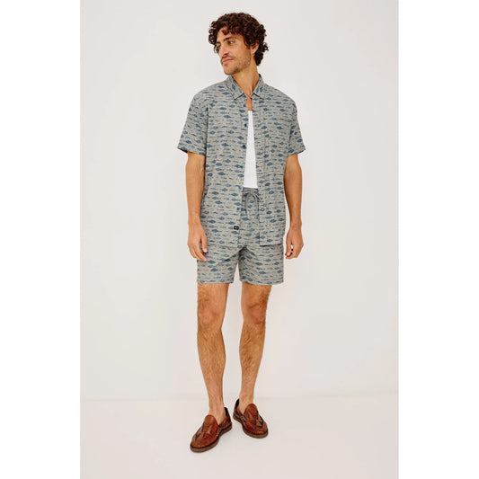 Rails Carson Shirt in Vintage Aquarium Etch