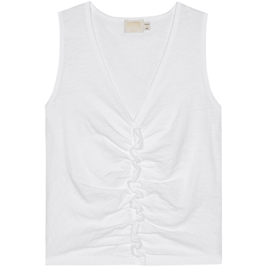 Nation Cassie Tank in Optic White