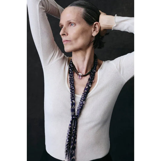 Chan Luu Claire Necklace Onyx