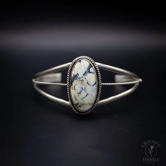 Crooked Thistle White Buffalo Bracelet