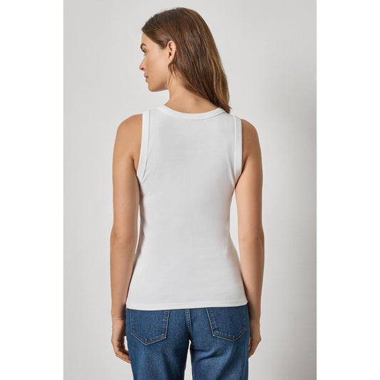 Lilla P Jewel Tank in White
