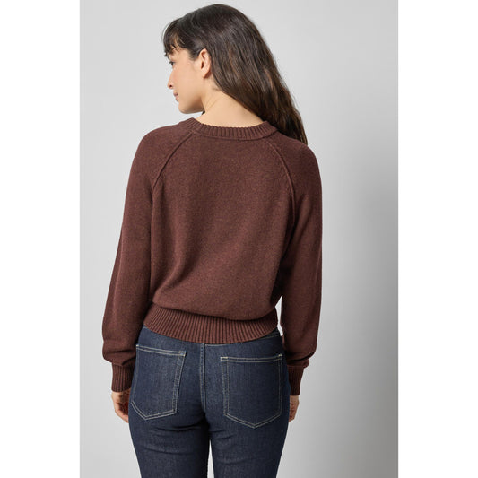 Lilla P Raglan Sleeve Pullover in Java