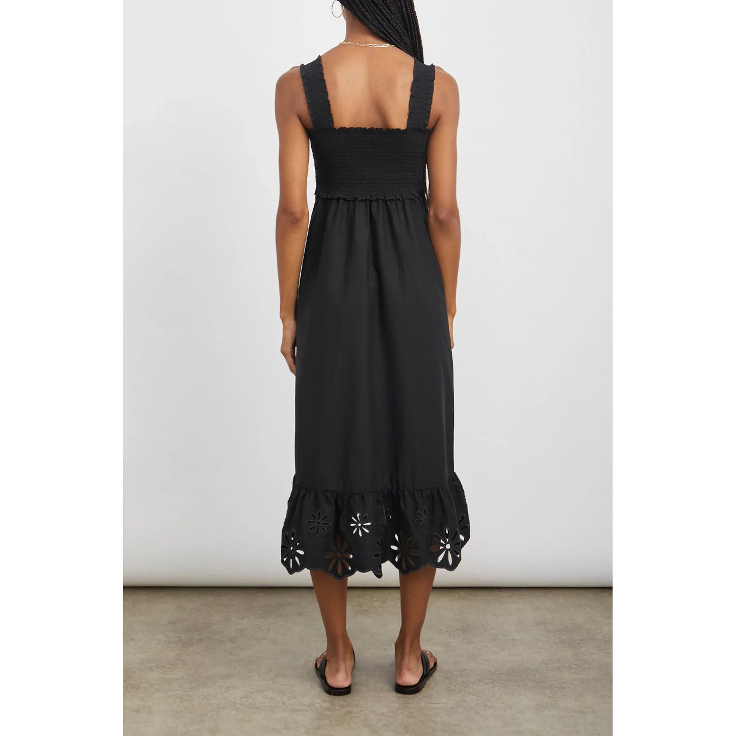 Rails Rumi Dress in Black Eyelet
