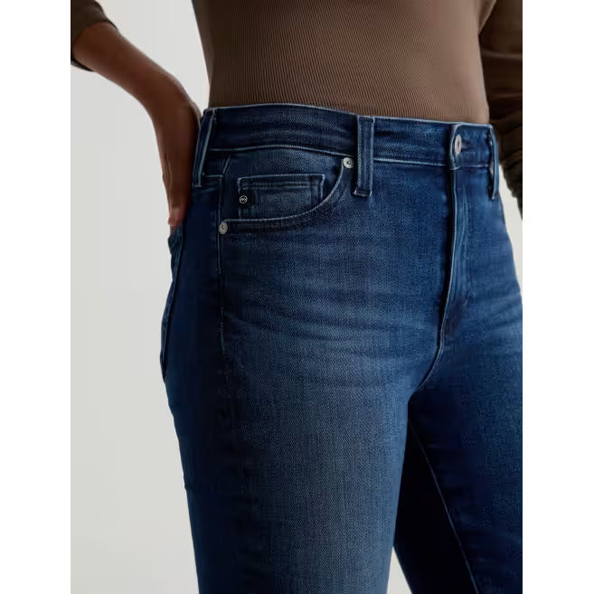 AG Jeans Mari Mid Rise Slim Straight in Epilogue