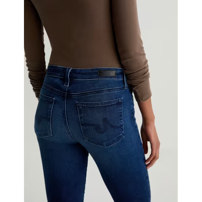 AG Jeans Mari Mid Rise Slim Straight in Epilogue