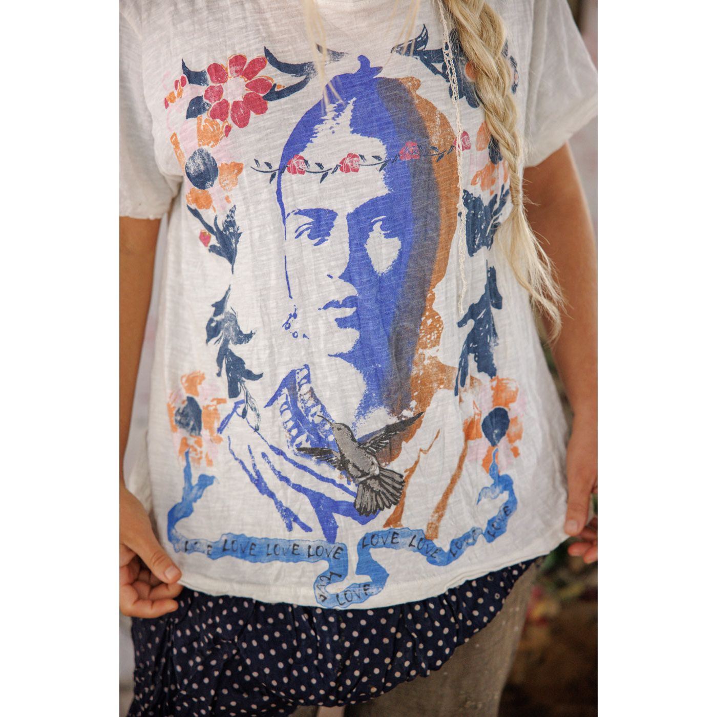Magnolia Pearl Frida Baroque Tee in True
