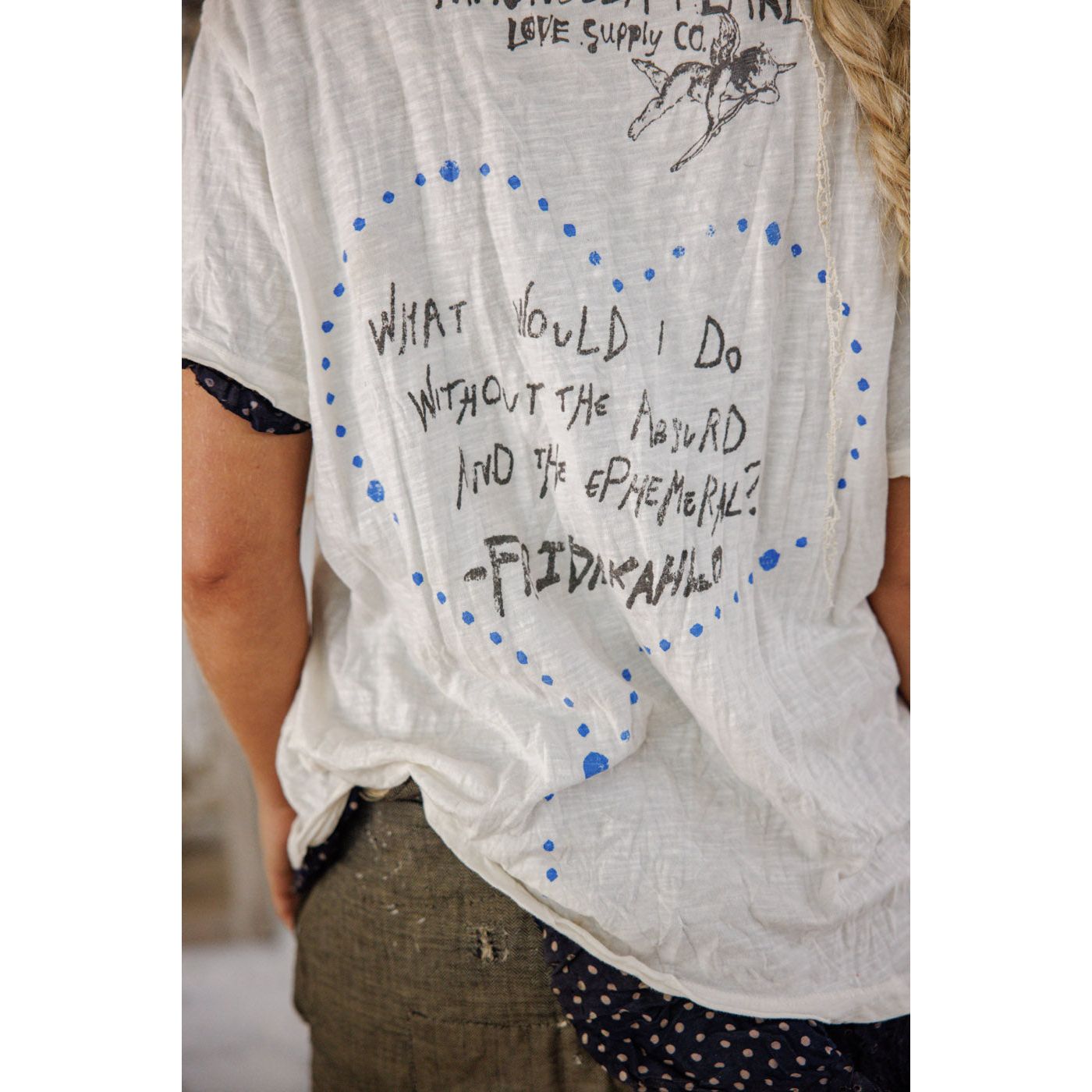 Magnolia Pearl Frida Baroque Tee in True