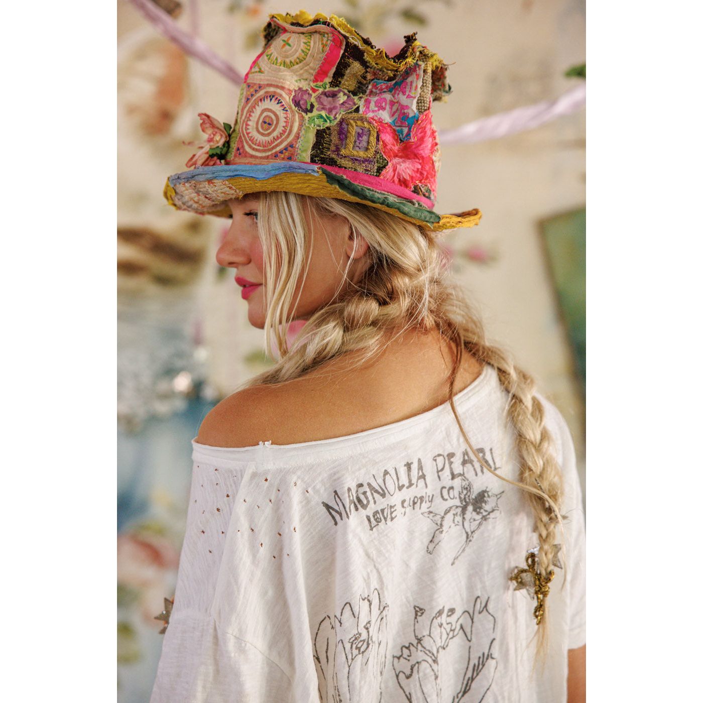 Magnolia Pearl Stay Bewildered Tee in True