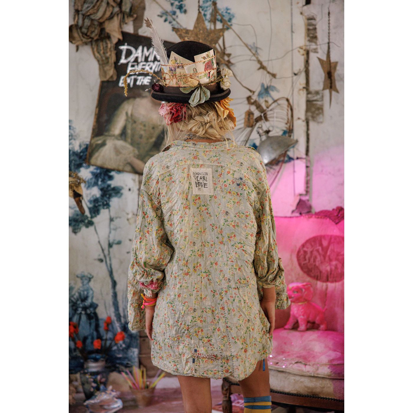 Magnolia Pearl Floral Adison Workshirt in Heritage