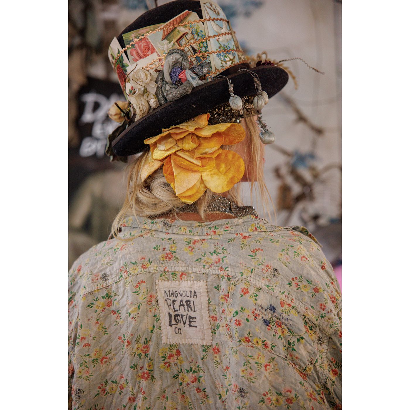 Magnolia Pearl Floral Adison Workshirt in Heritage