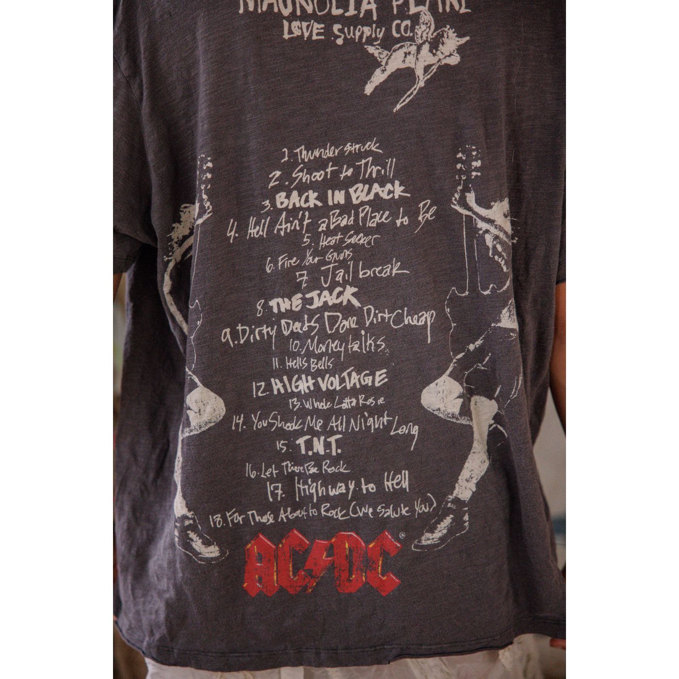 Magnolia Pearl AC/DC Live At Donington Tee in Ozzy