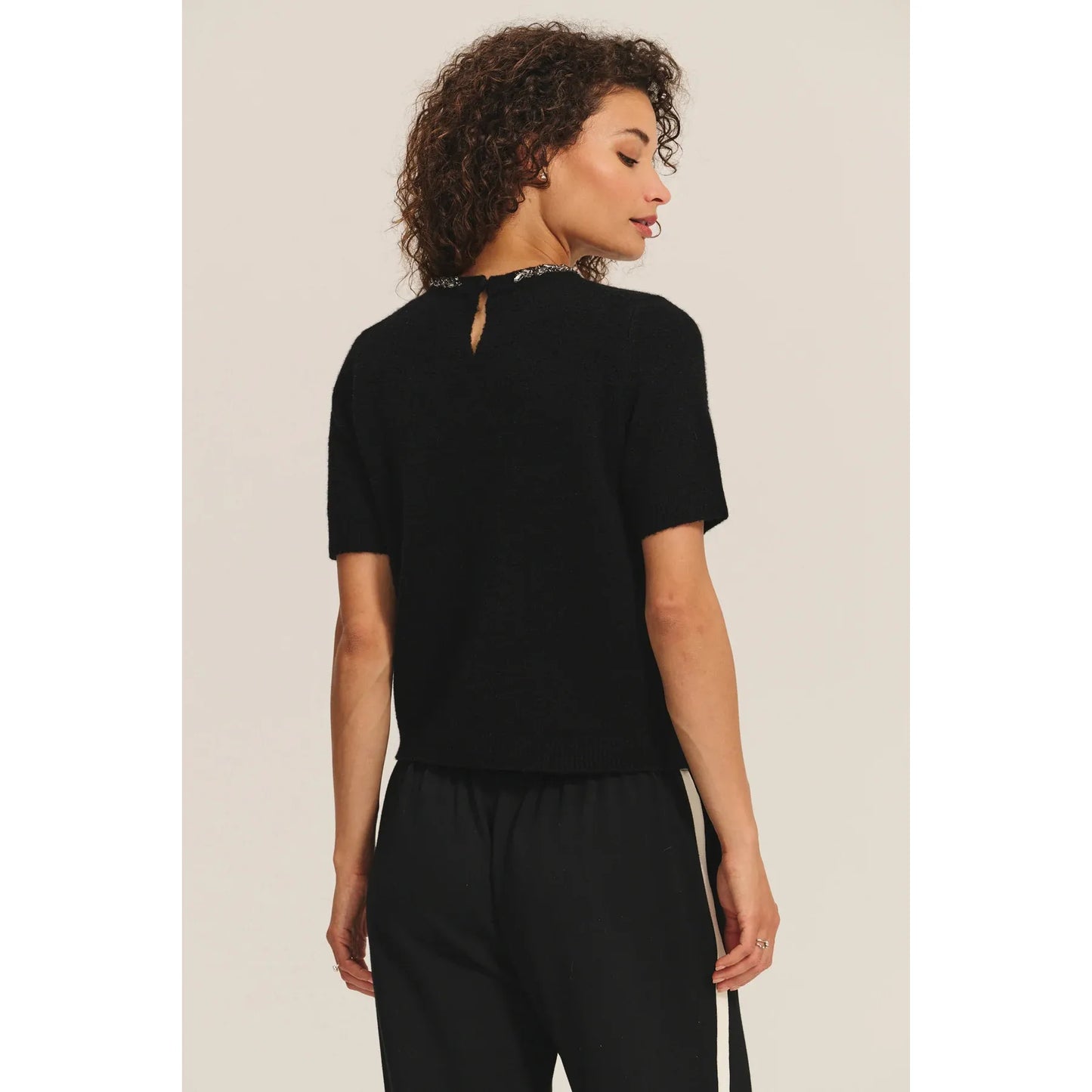 Velvet by Graham & Spencer Briana Sweater in Black