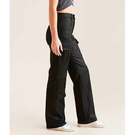 Hidden Ella Classic Straight Cargo Stretch Pant