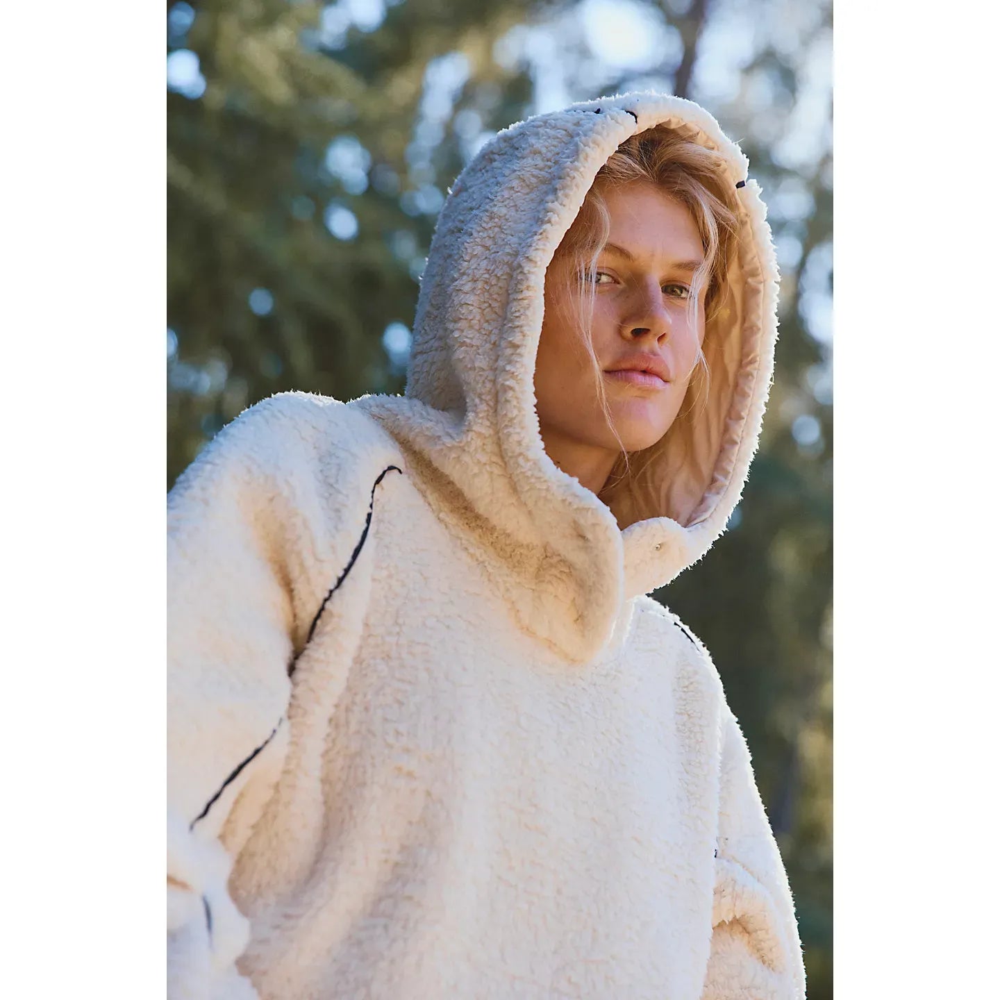 Free People Free Flow Fleece in Birch Tree