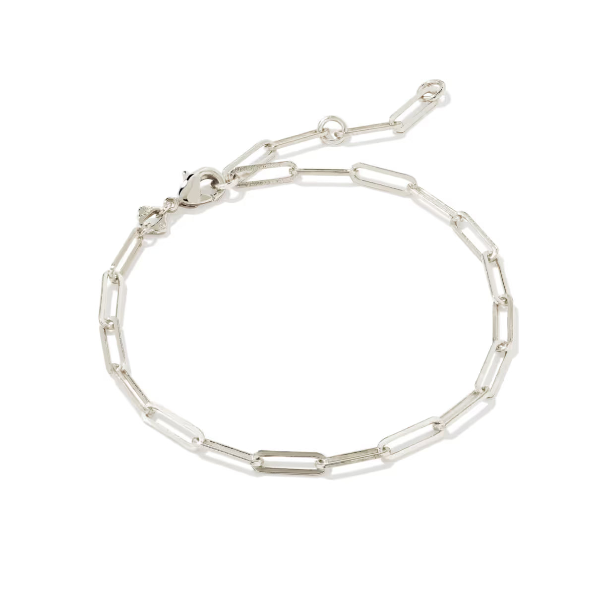 Kendra Scott Courtney Paperclip Bracelet in Silver