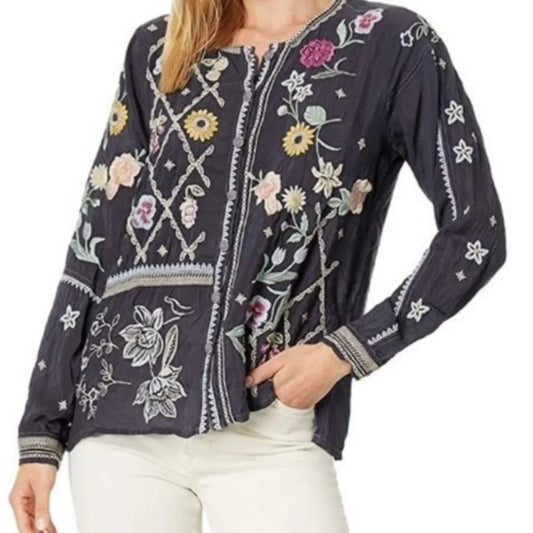 Johnny Was Catina Blouse