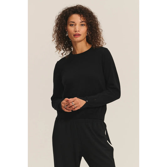 Velvet by Graham & Spencer Melina Sweater in Black