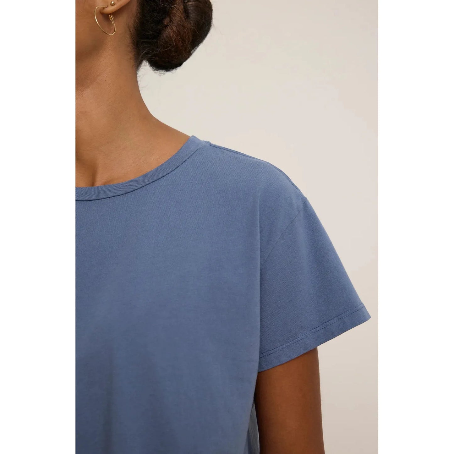 Velvet by Jenny Graham Topanga Organic Cotton Tee in Atlas