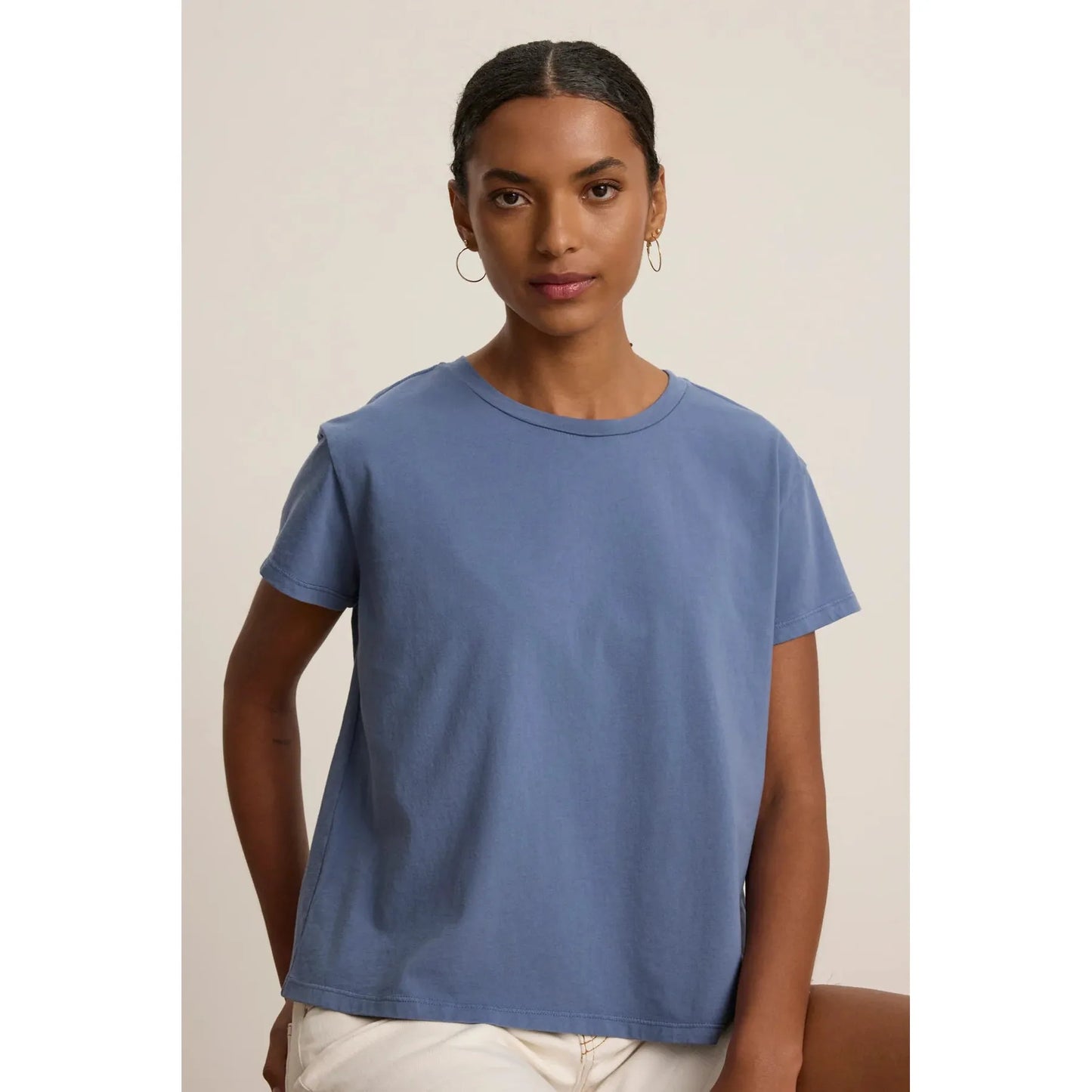 Velvet by Jenny Graham Topanga Organic Cotton Tee in Atlas