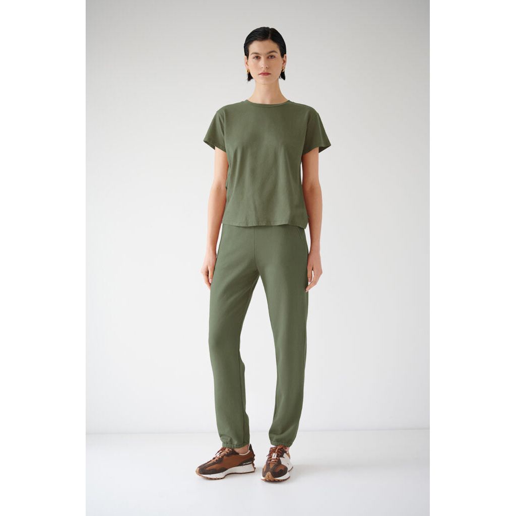 Velvet by Jenny Graham Zuma Sweatpant in Army