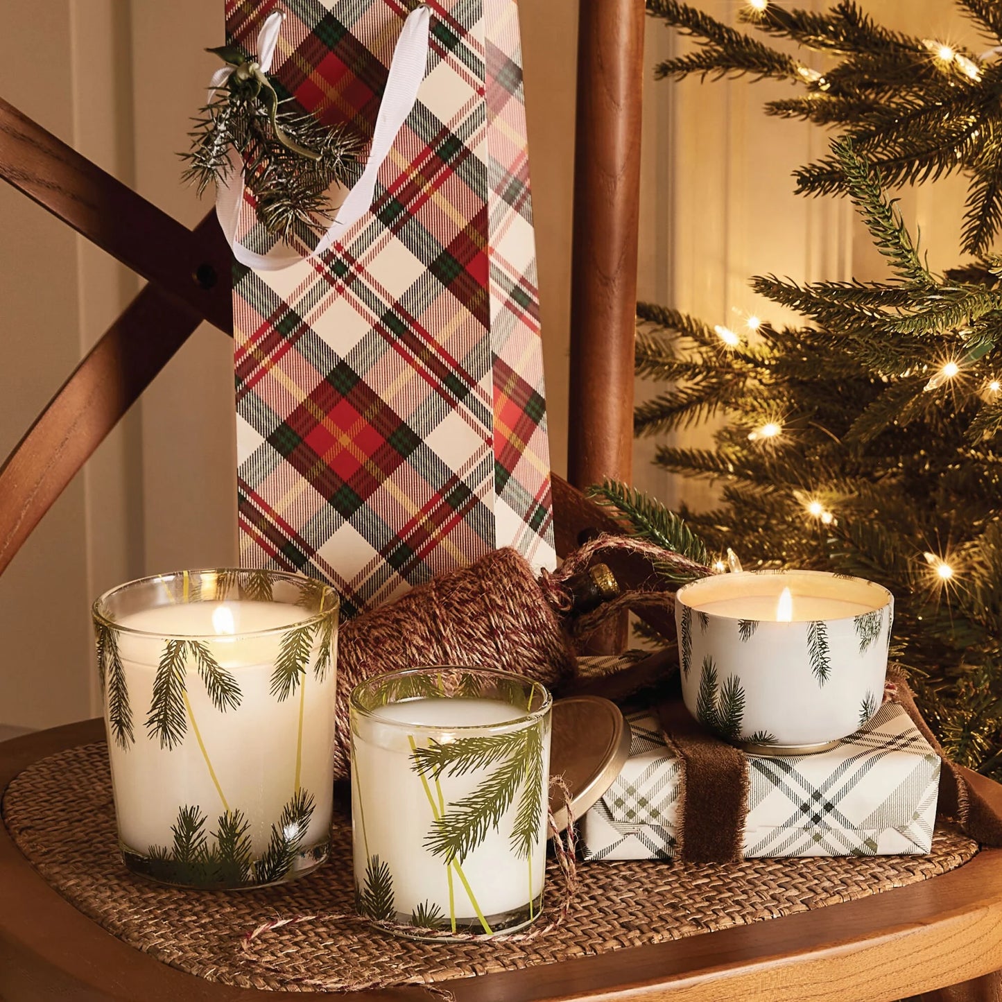 Thymes Frasier Fir Heritage Poured Candle