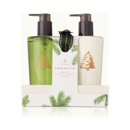 Thymes Frasier Fir Sink Set