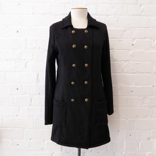 Velvet by Graham & Spencer Double Breasted Short Coat