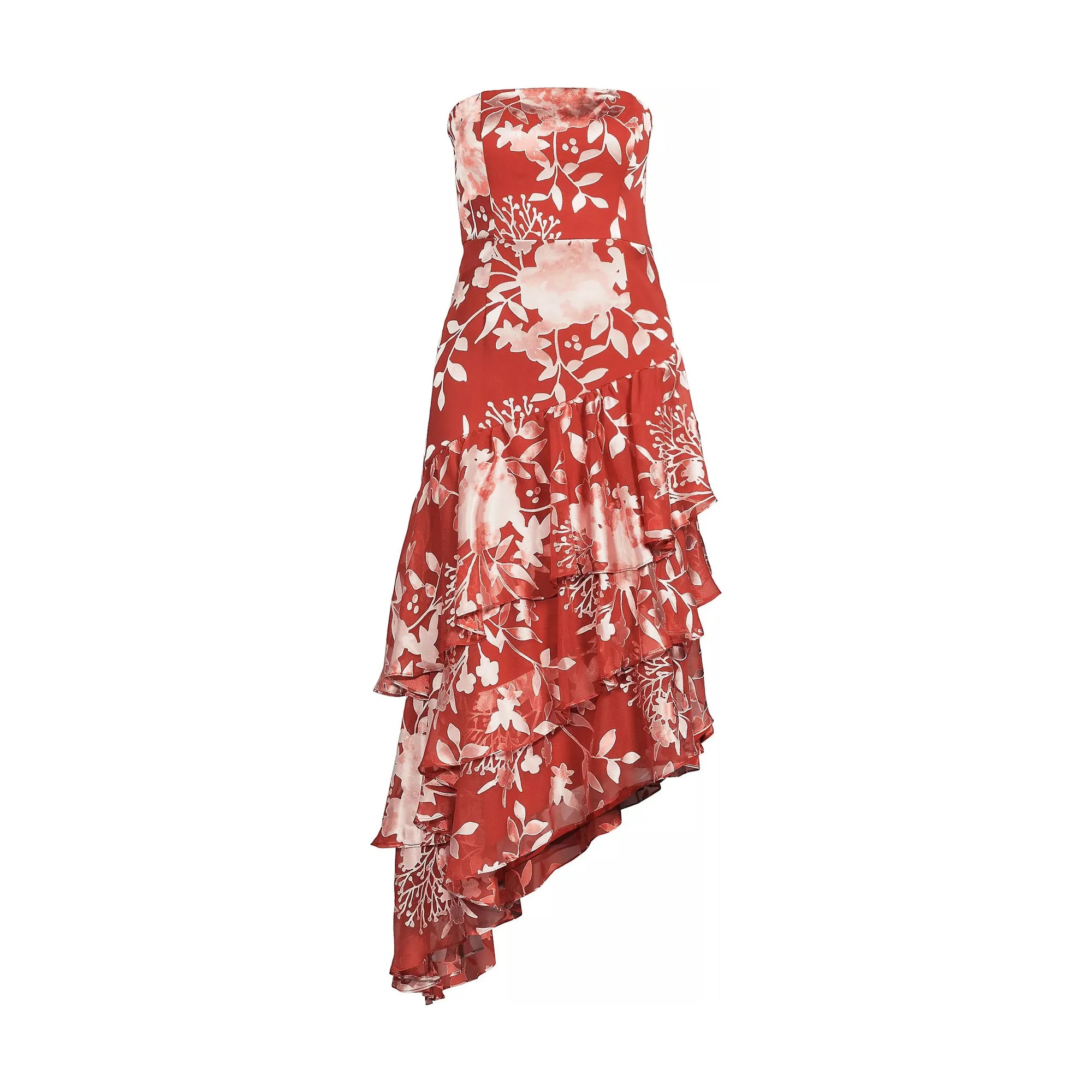 Hutch Design Vanina Dress in Clay Chinoiserie Bouquet