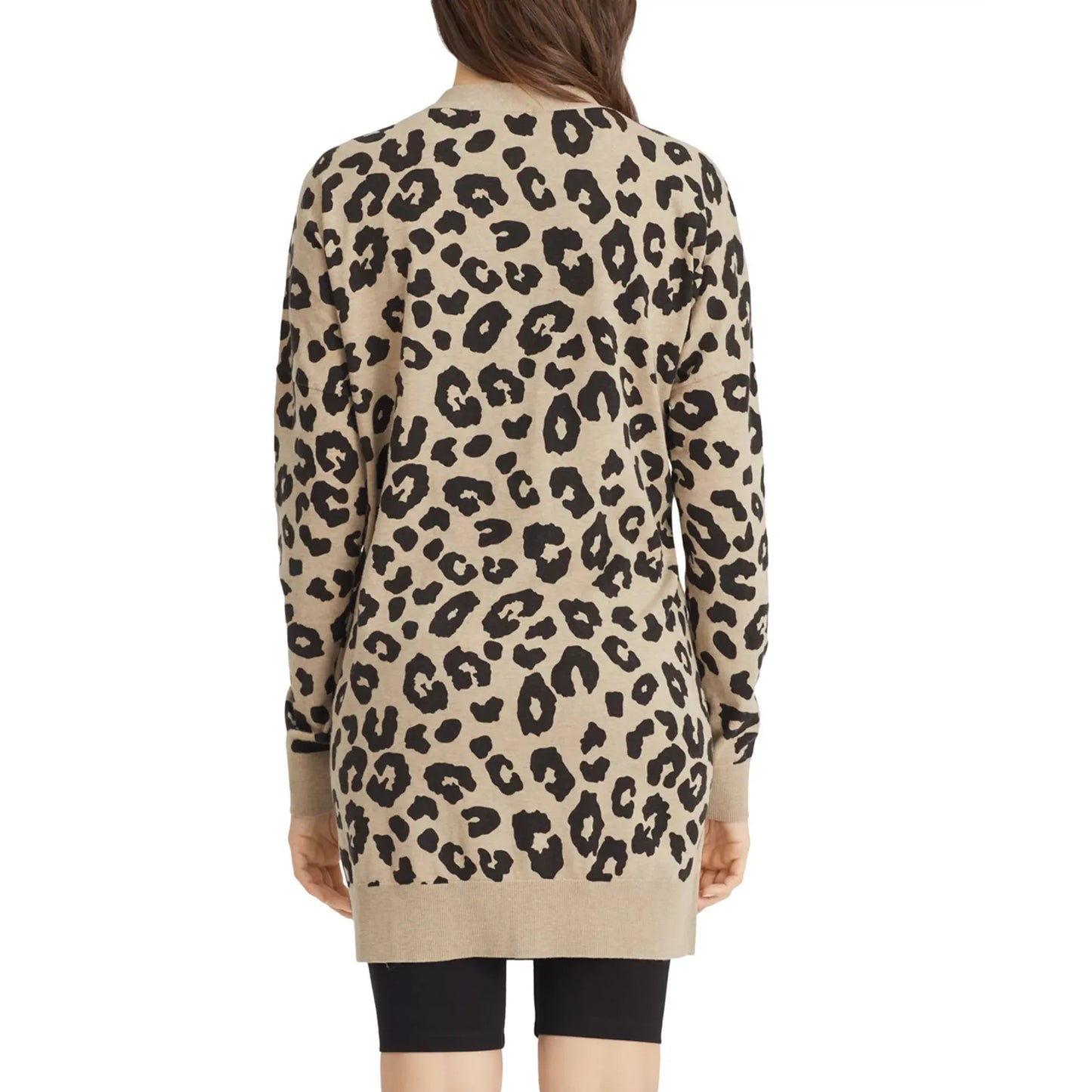 Sanctuary Play Leopard Print Cardigan