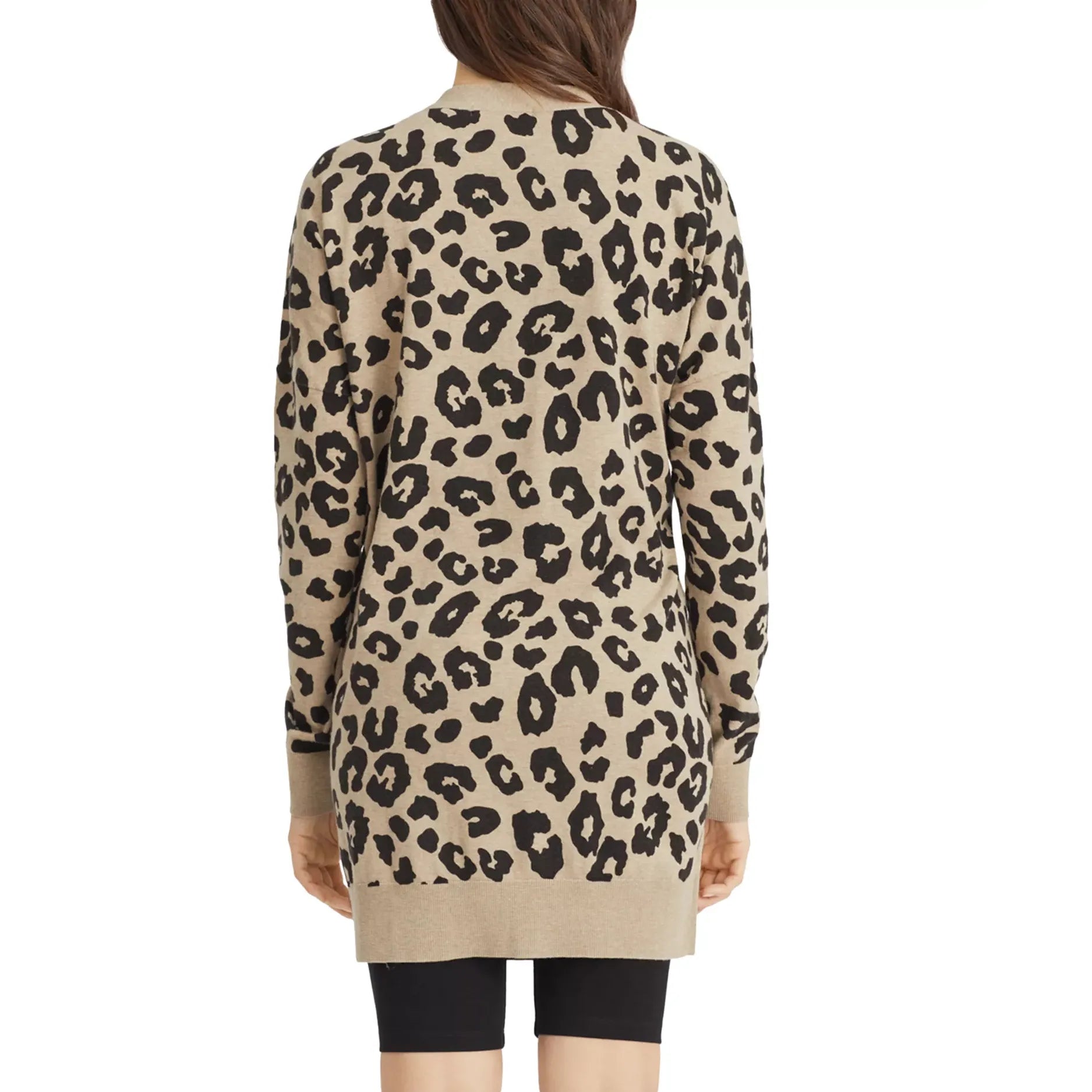 Sanctuary Play Leopard Print Cardigan
