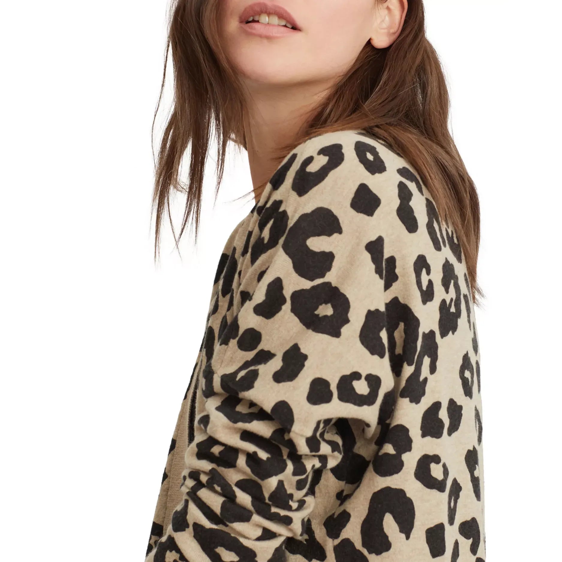 Sanctuary Play Leopard Print Cardigan
