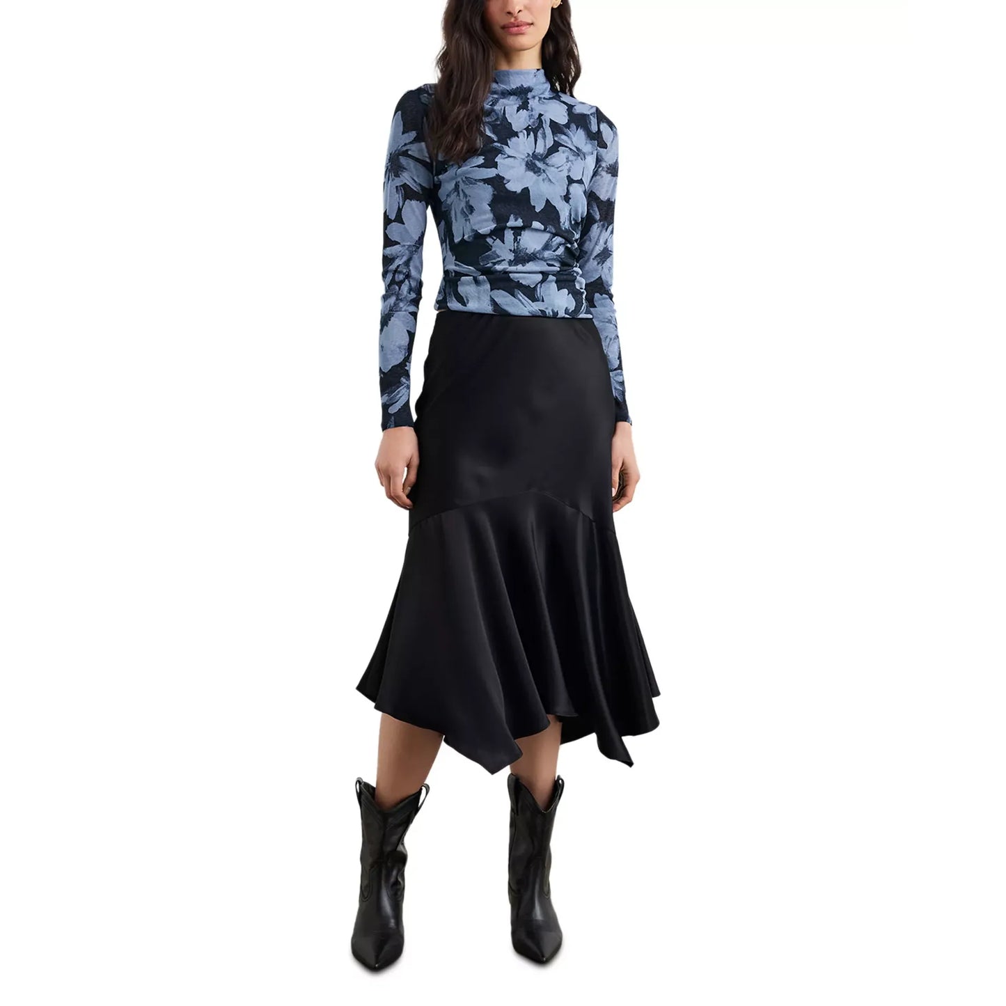 Rails Joelle Mock Neck Top