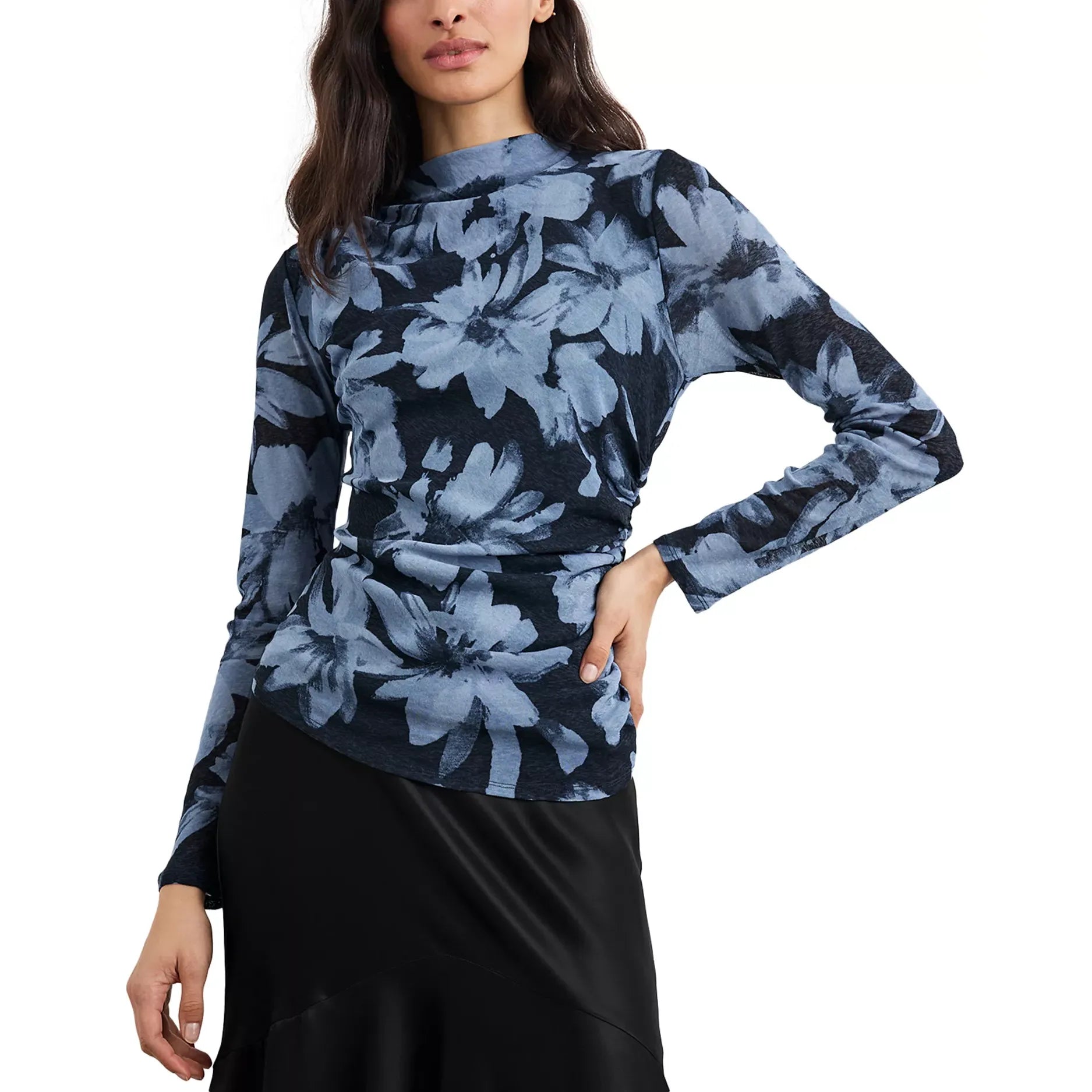 Rails Joelle Mock Neck Top