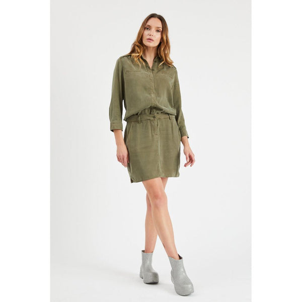 Etienne Marcel Tunic Dress in Military