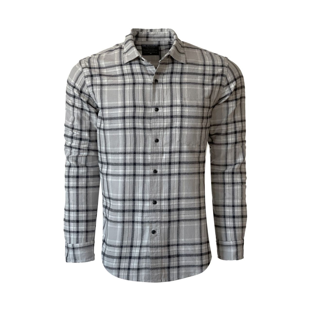 Georg Roth Park City Plaid in Grey 25076