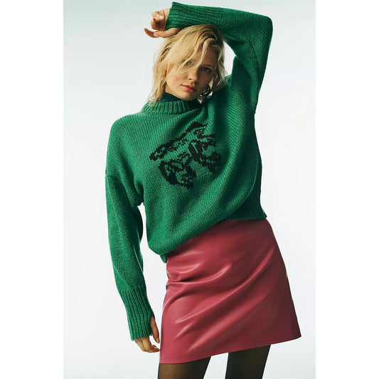 Jakke Frog Recycled Sweater in Green
