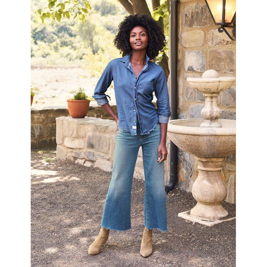 Frank & Eileen Galway Wide-Leg Jeans