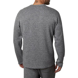 Velvetmen Remingrton Long Sleeve Sweatshirt in Charcoal