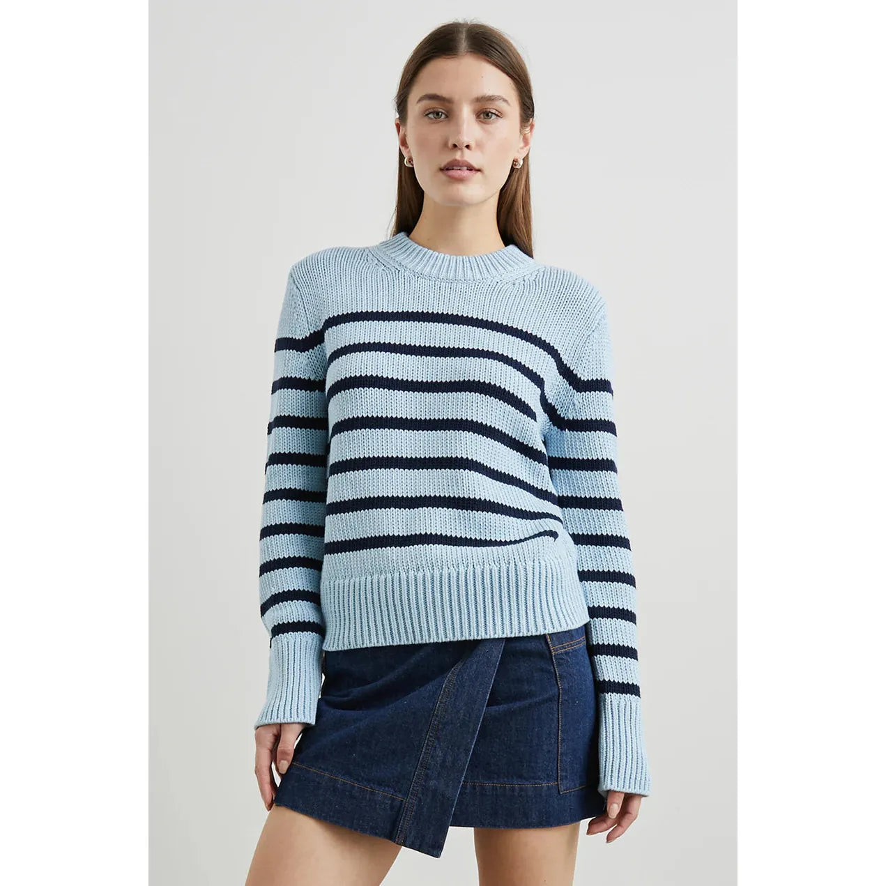 Rails Alise Sweater in Sky Navy Stripe