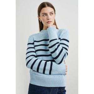 Rails Alise Sweater in Sky Navy Stripe