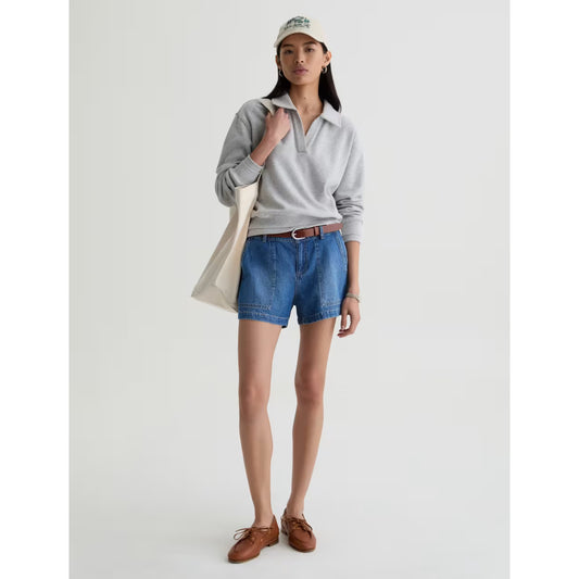 AG Jeans Analeigh Short in Gold Mountain