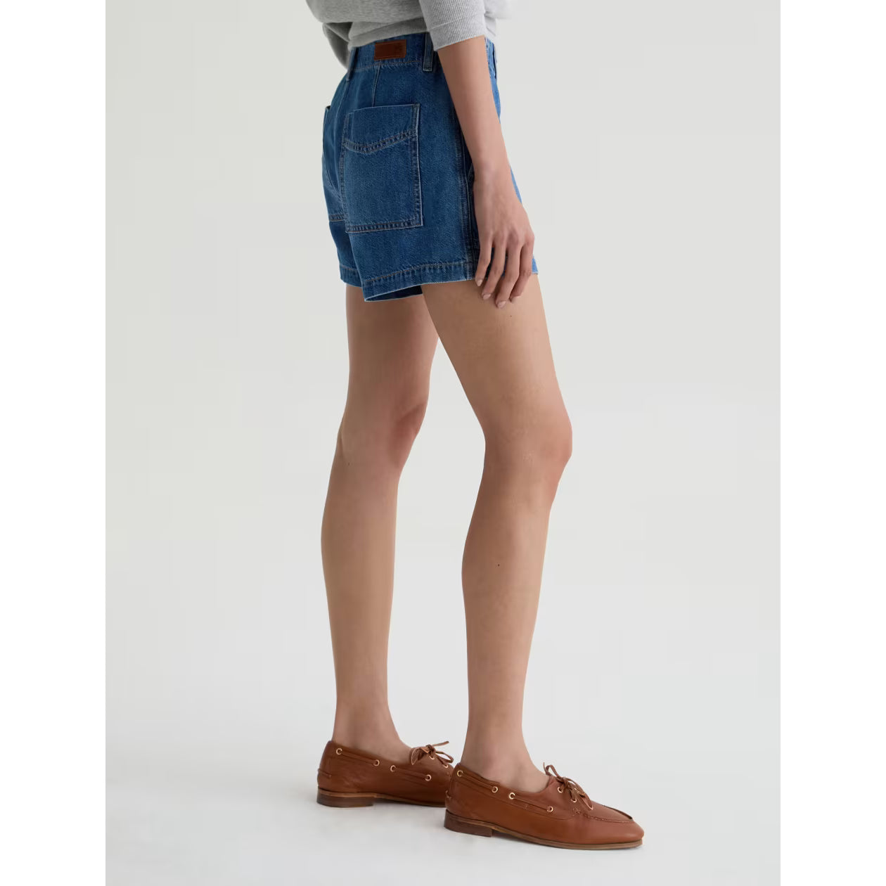 AG Jeans Analeigh Short in Gold Mountain