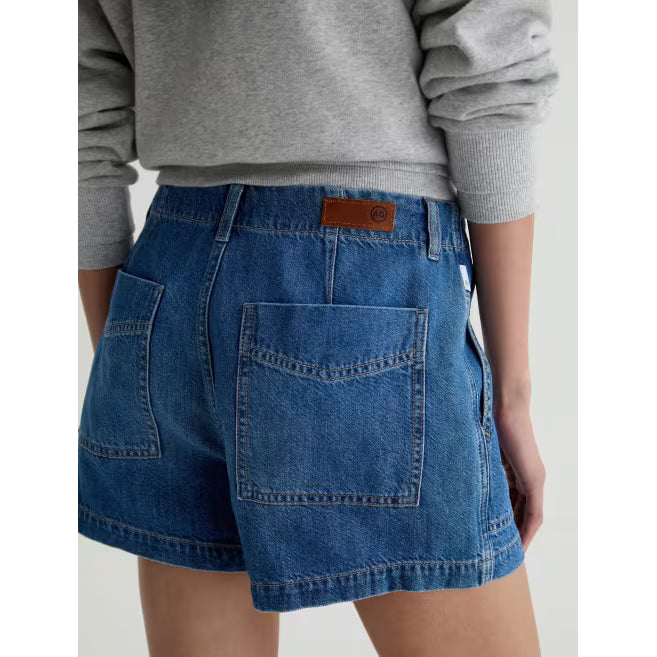 AG Jeans Analeigh Short in Gold Mountain