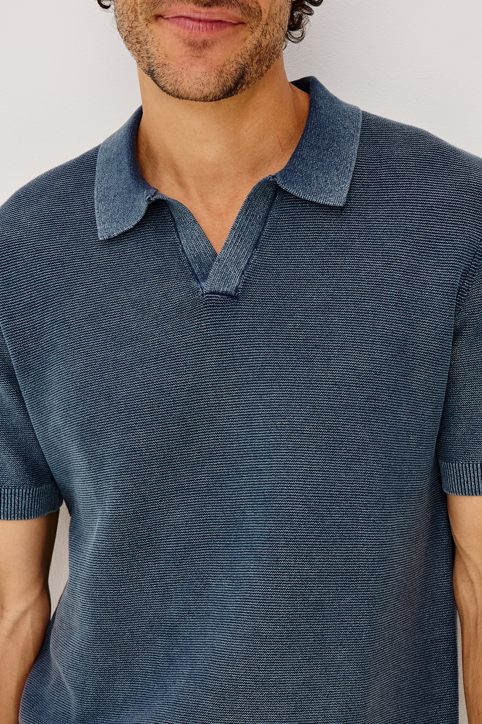  The Baker Polo Shirt in Sunwashed Navy