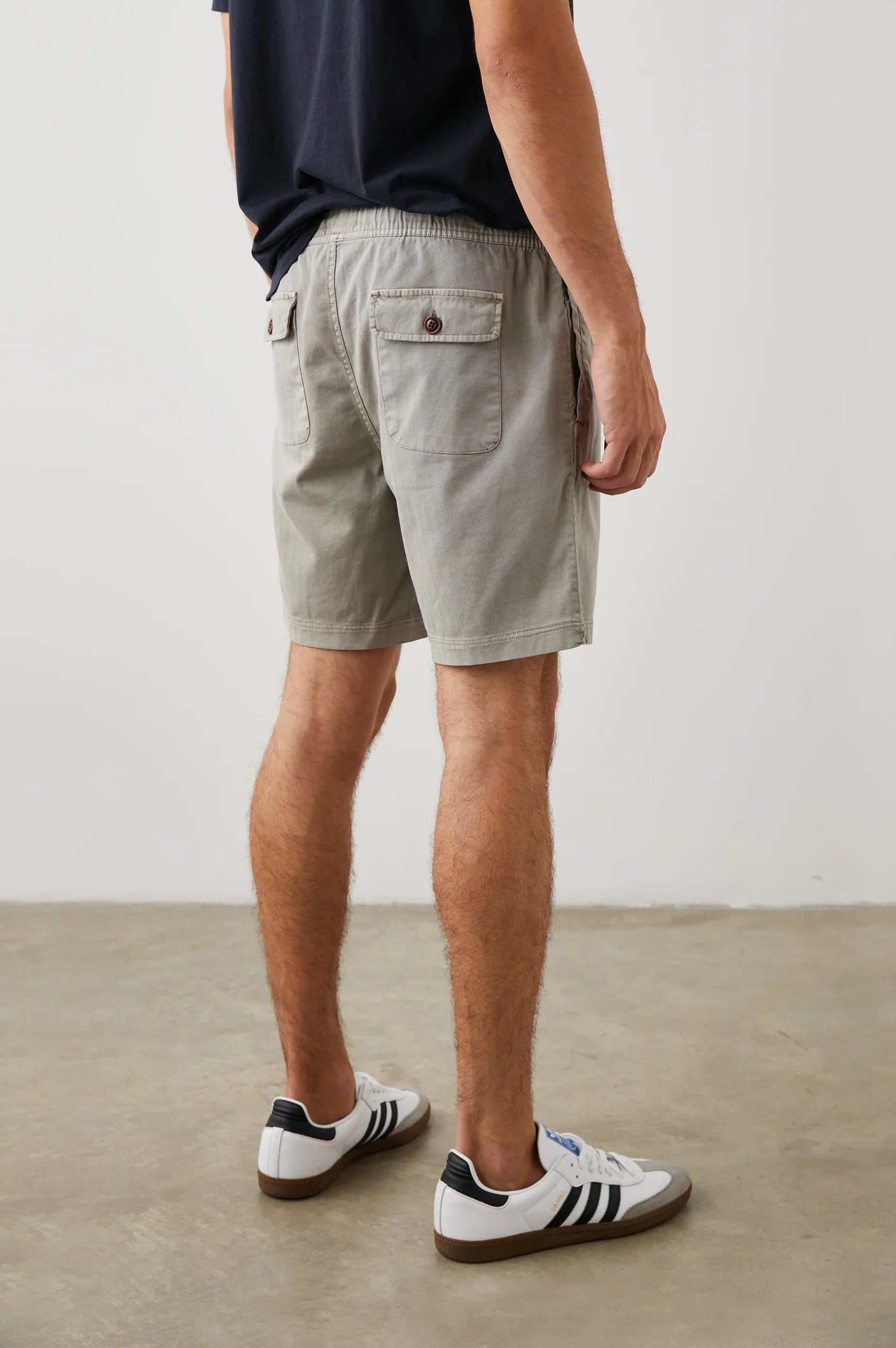 Rails Cruz Short in Washed Grey