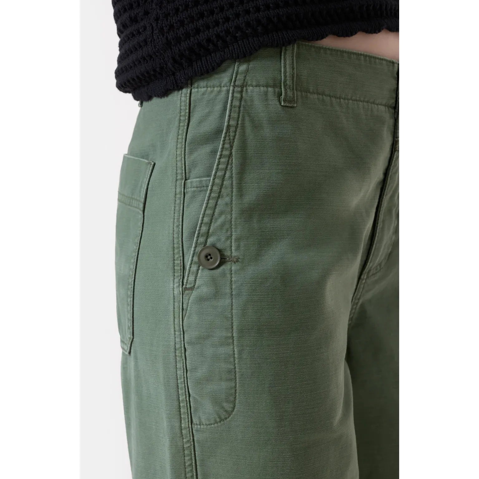 CLOSED Rovea Relaxed Pants in Matcha Green