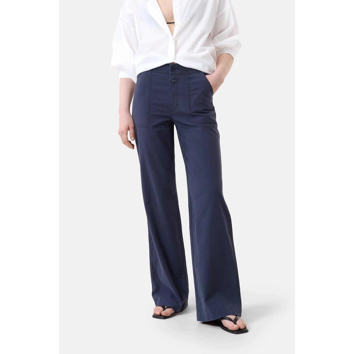 Closed Aria Flared Pants in Dark Night