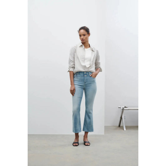 Closed Flared Jeans Hi-Sun in Light Blue